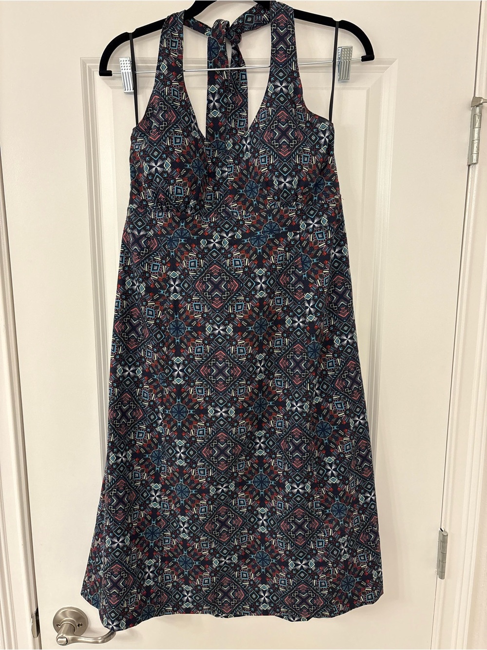 Krimson Klover geometric pattern dress